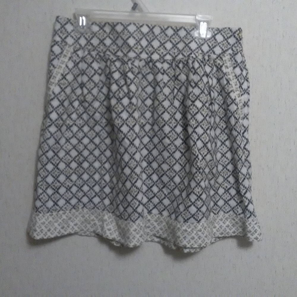 Ann Taylor LOFT Geometric Print Skirt